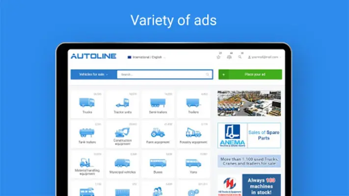 Autoline trucks and special equipment for sale android App screenshot 5